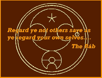 Regard ye not others save as ye regard your own selves.... #Bahai #GoldenRule #Humility #thebab